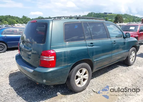 2003 Toyota Highlander V6 from USA, damaged, VIN JTEGF21A630109997